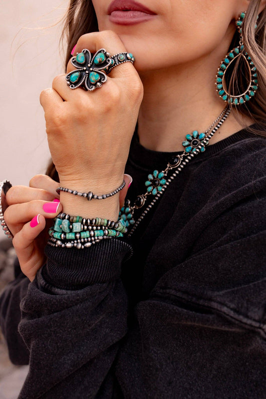 Midnight Ball Desert Pearl Bracelet