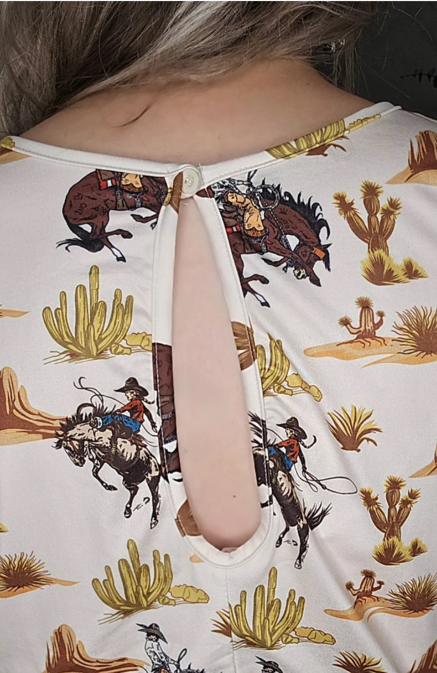 Down In The Desert Romper