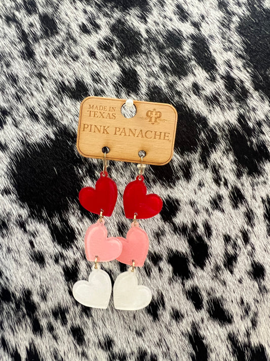 Pink Panache Heart Stack