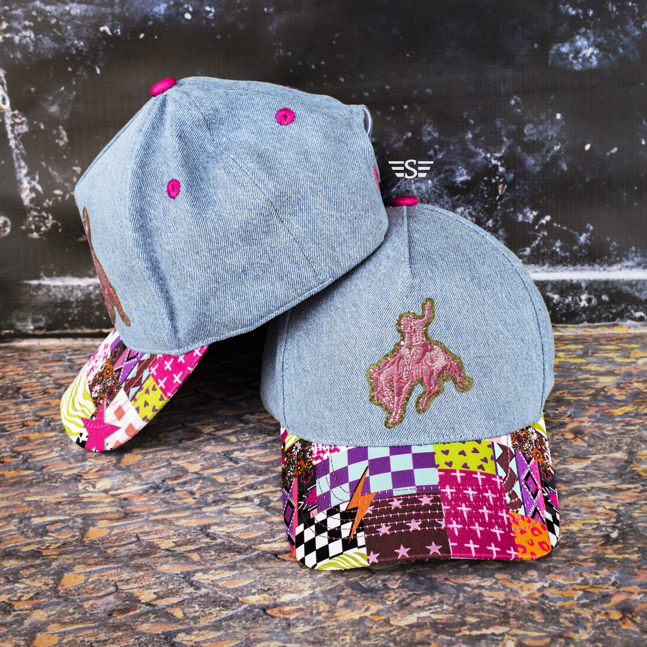 Basic Bronc Patch Canvas Cap Magna Pony® Cap