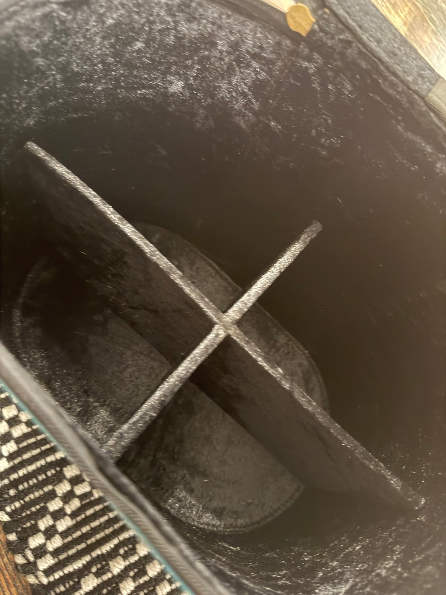 Tooled Turquoise Make Up/Jewelry Box