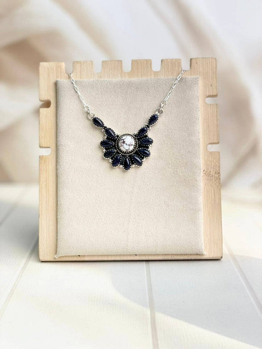 Holding the Daisy Necklace