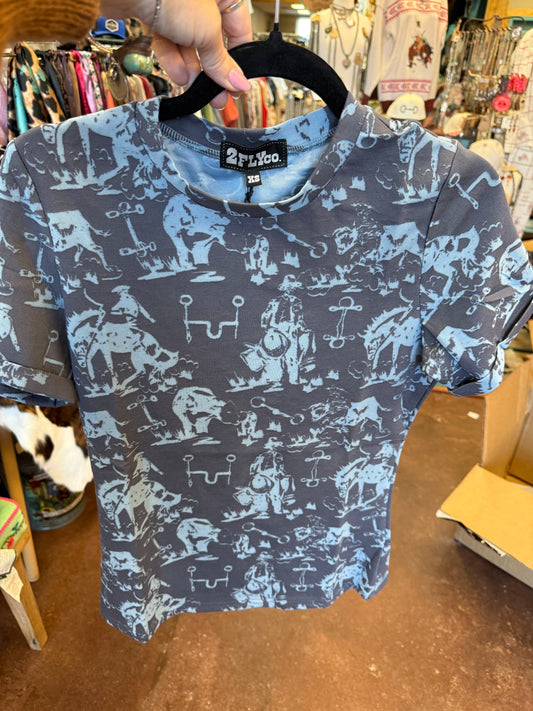 Blue Bucks Tee