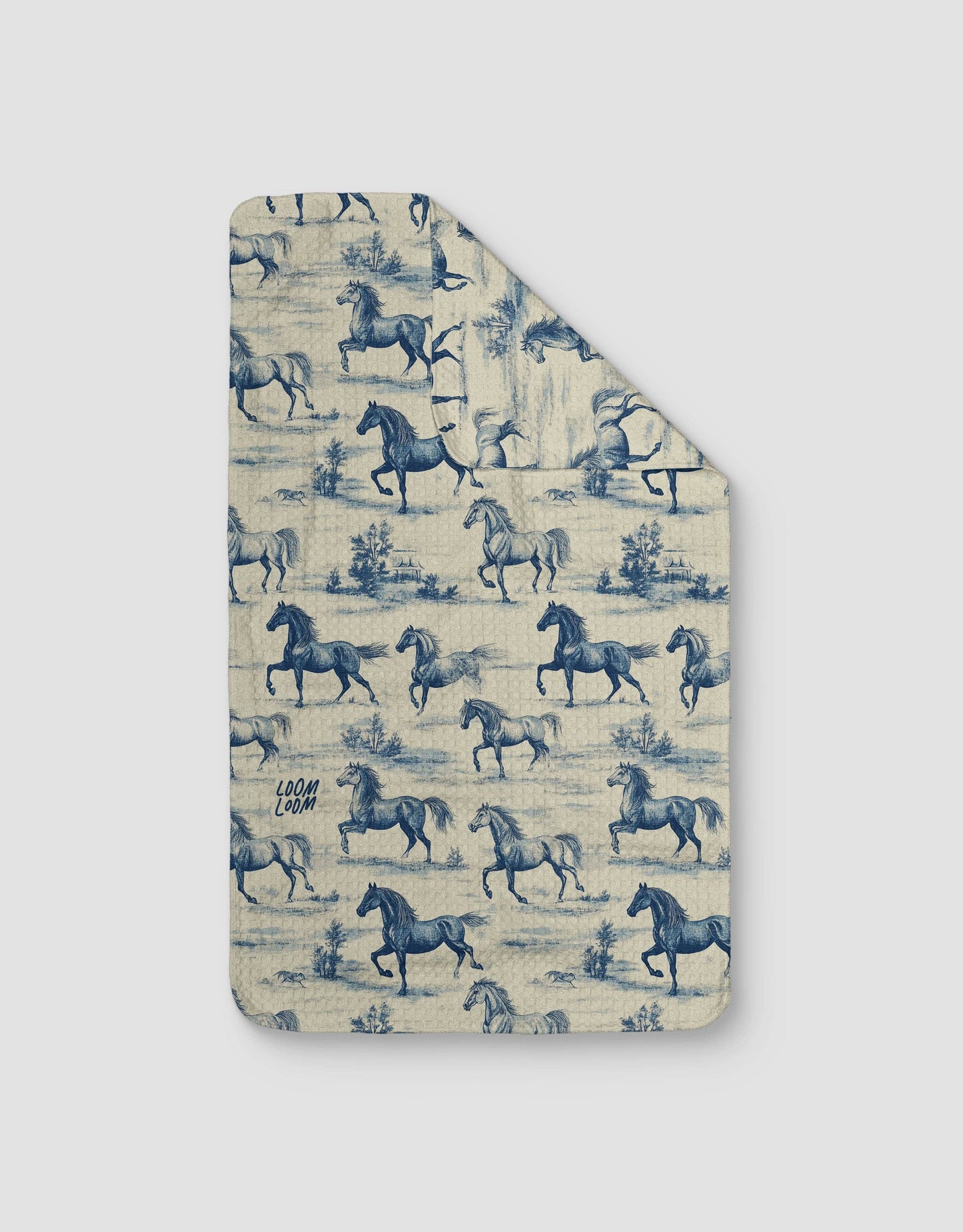 Blue Horsies