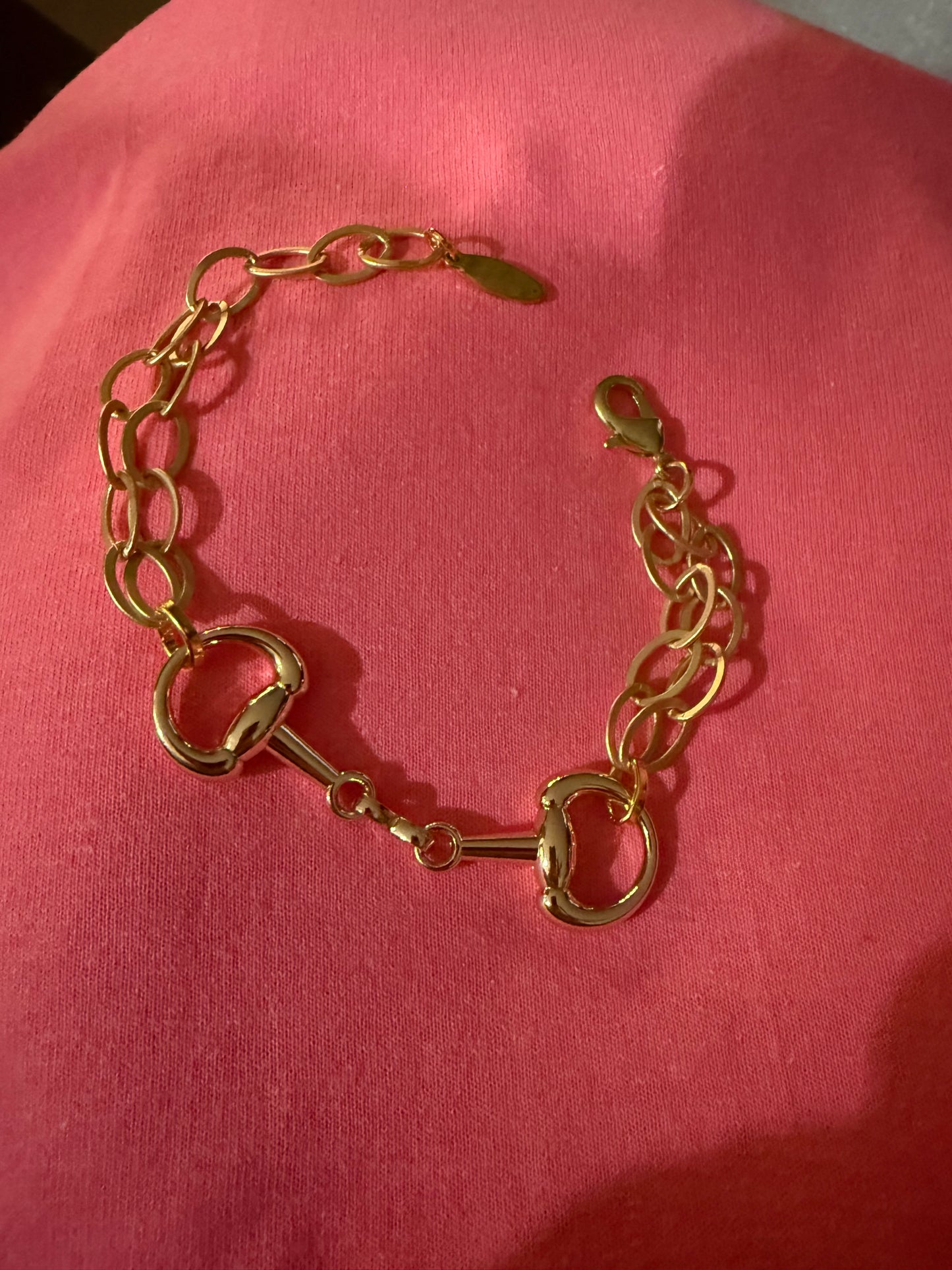 🐴 Golden Rein Necklace or Bracelet (sold separately)