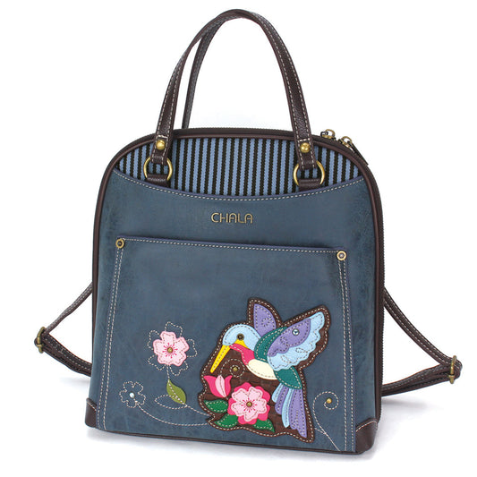 CONVERTIBLE BACKPACK PURSE
- HUMMINGBIRD