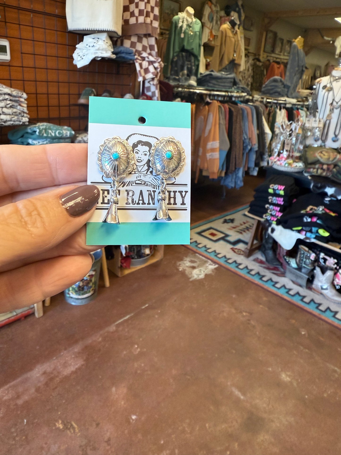 Concho Blossom Earrings