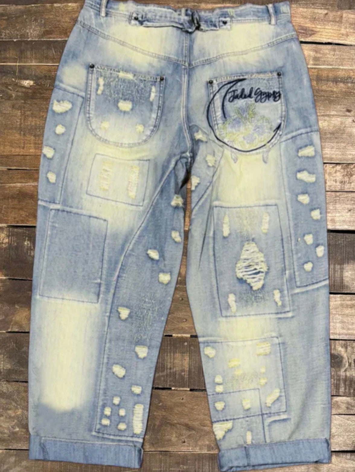 Peace And Love Jeans- Brave Heart