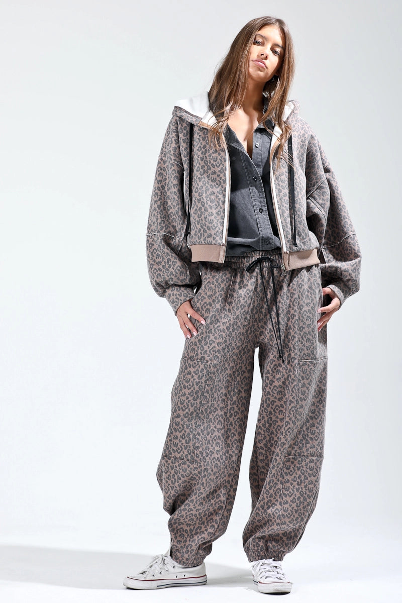 Leopard Print Sweats