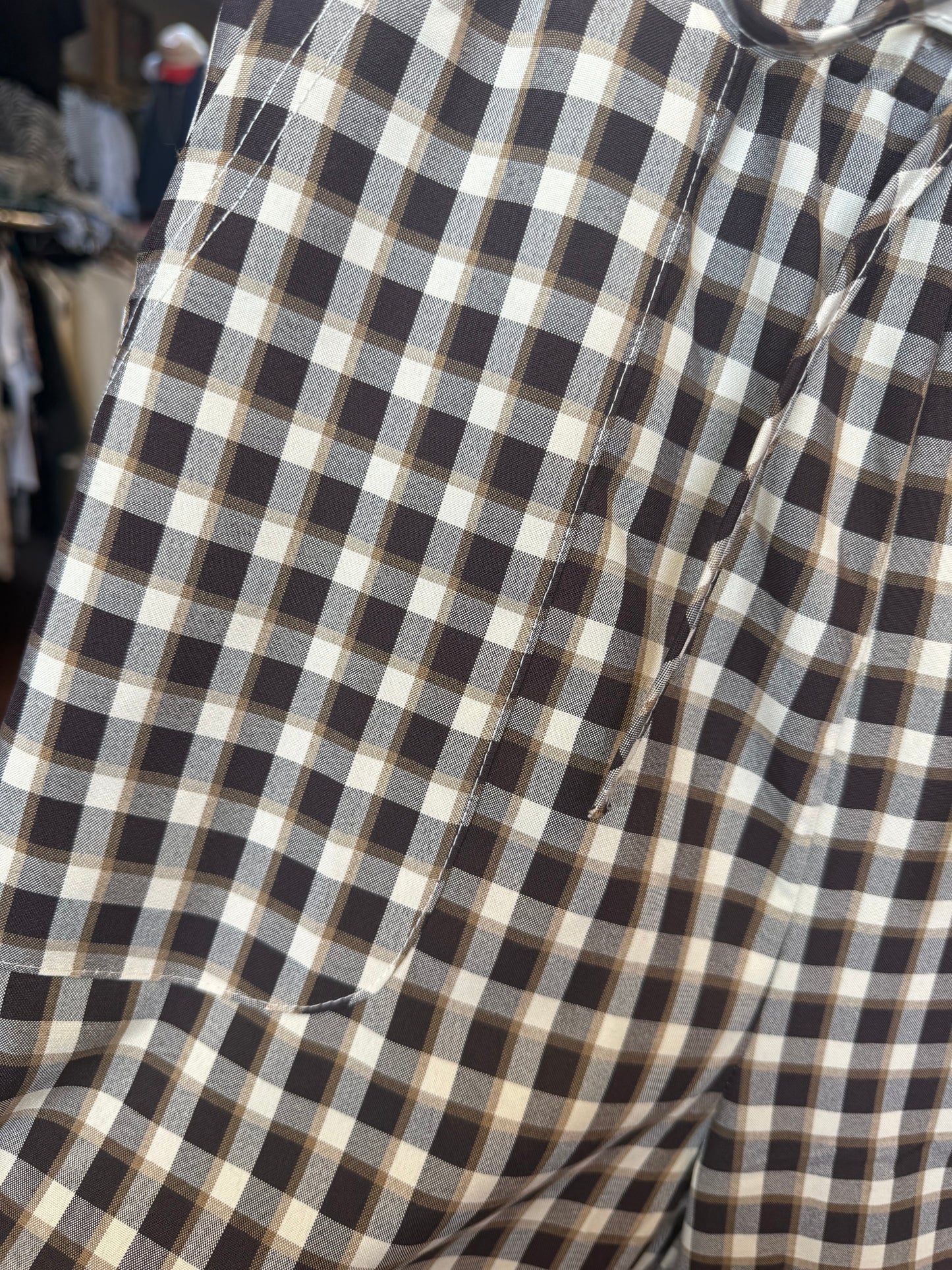 GINGHAM PANT