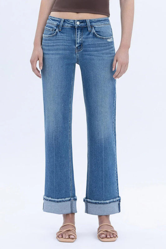 Vervet Delicate Gleam Mid Rise Jeans