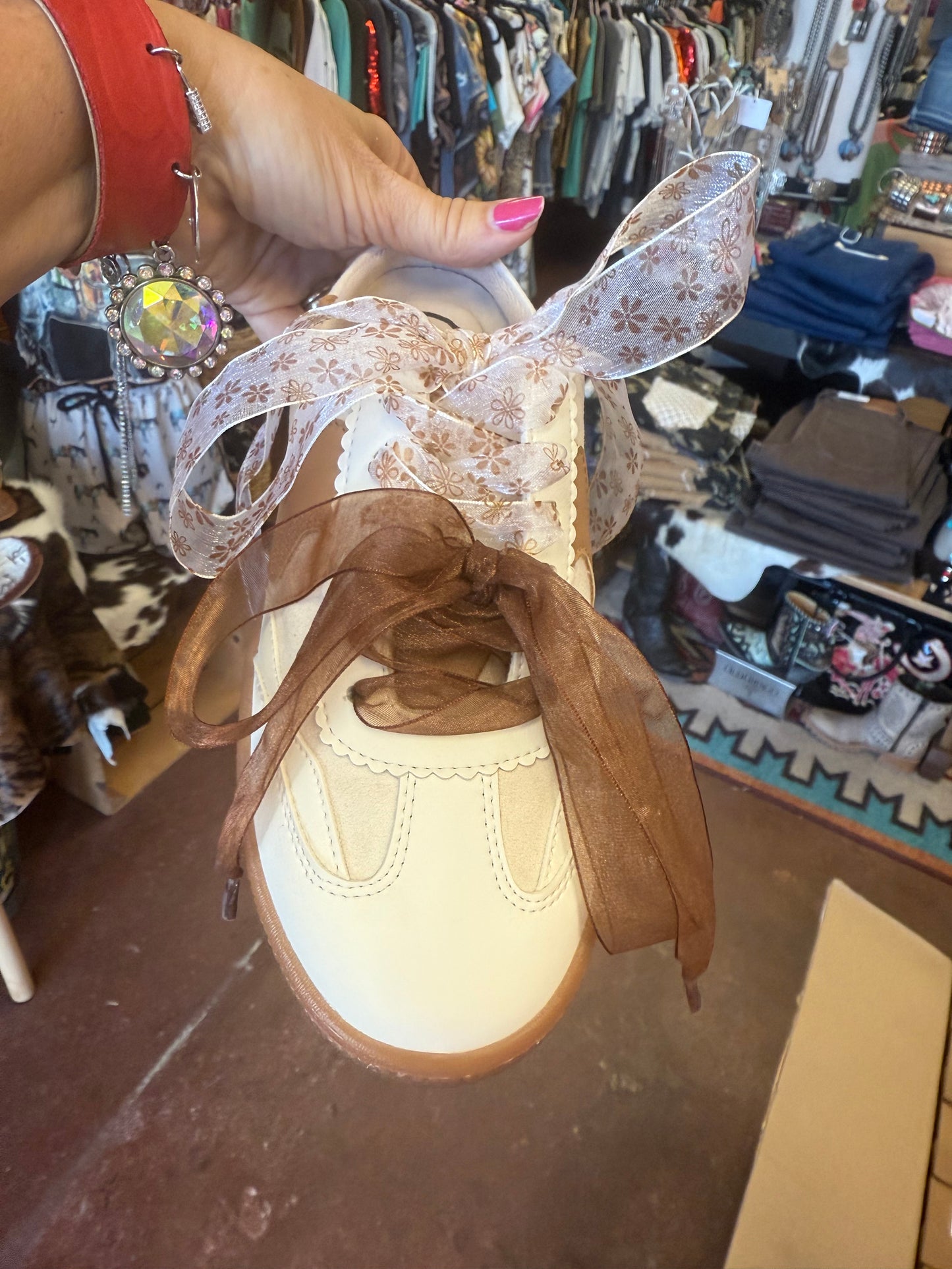 Azalea 2 Slip On Double Laces Open Back Women Sneakers