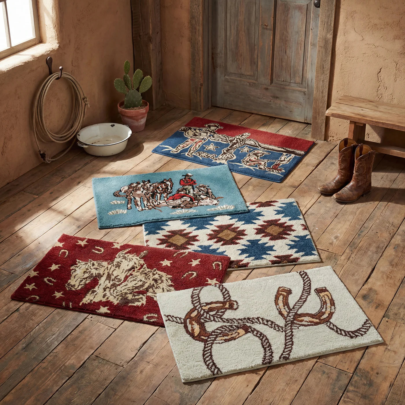 SETTLER JACQUARD BATH & KITCHEN RUG