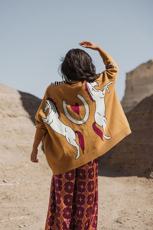 LUCKY YOU OVERSIZED
CARDIGAN