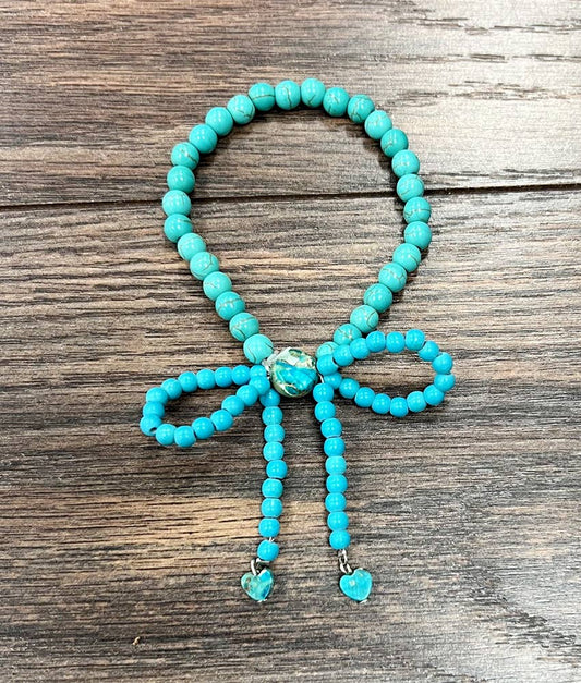 Honey Handmade Ribbon Stretch Bracelet