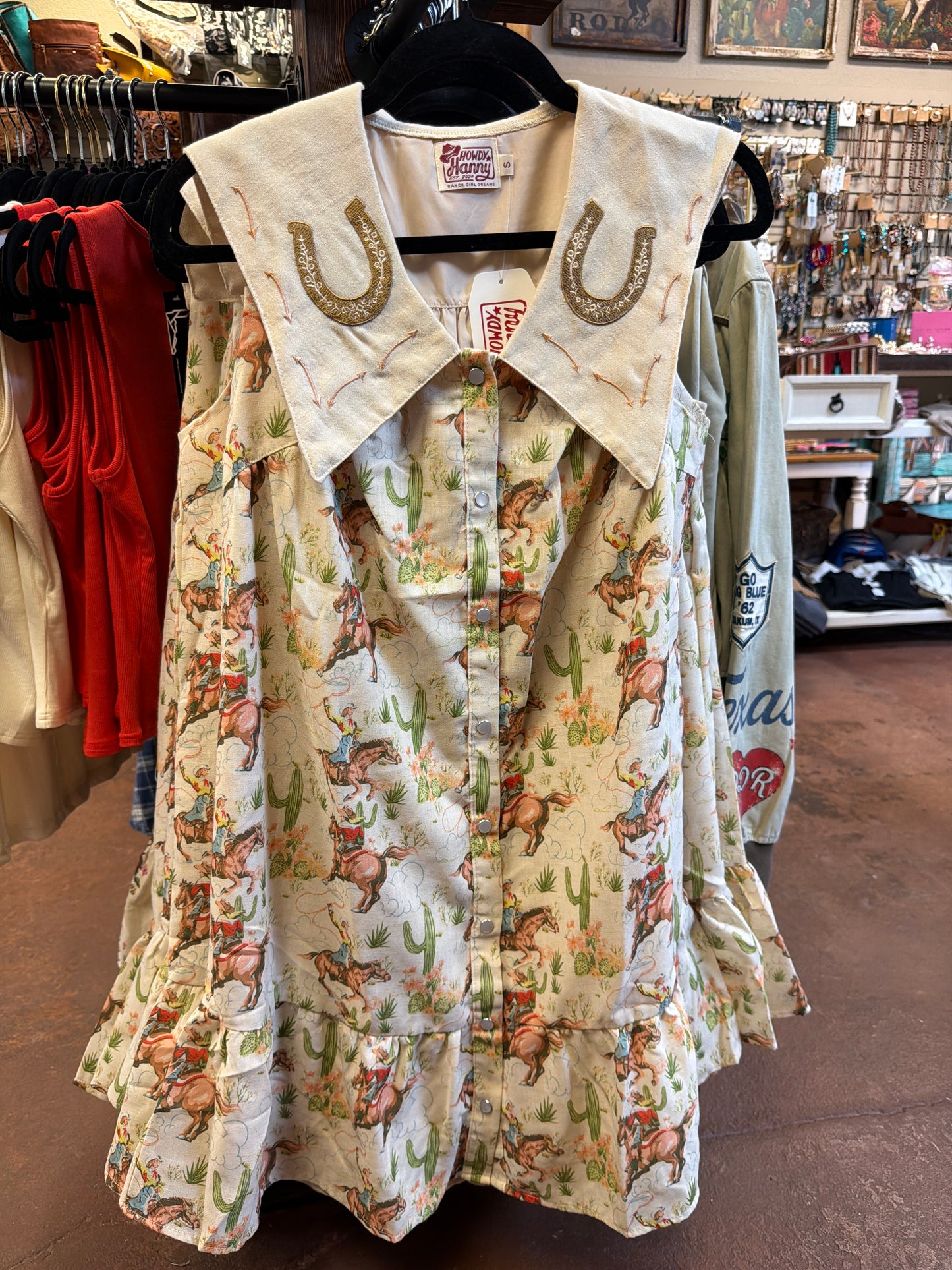 Cactus Cowgirl Dress