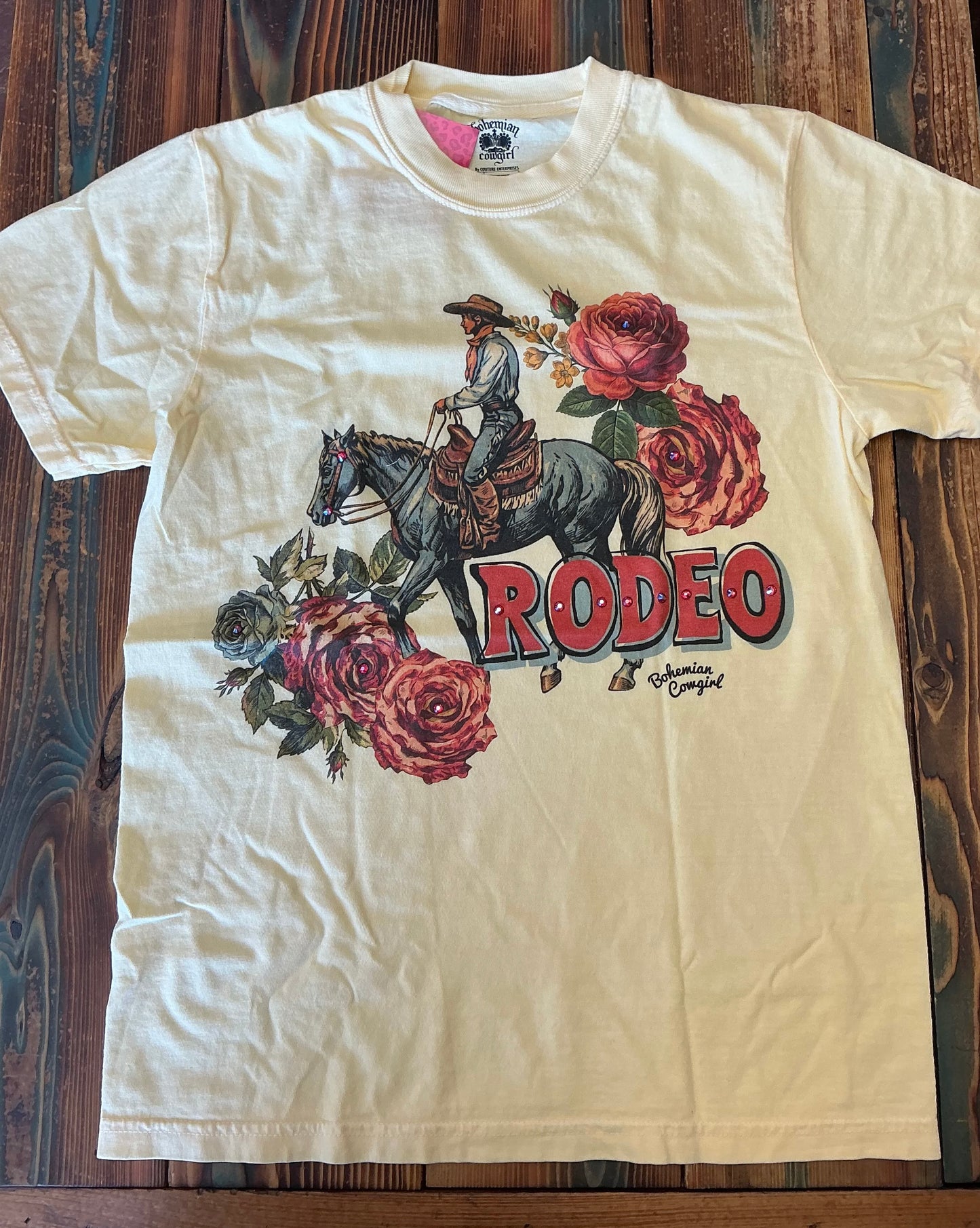 RODEO ROSE w Rhinestones