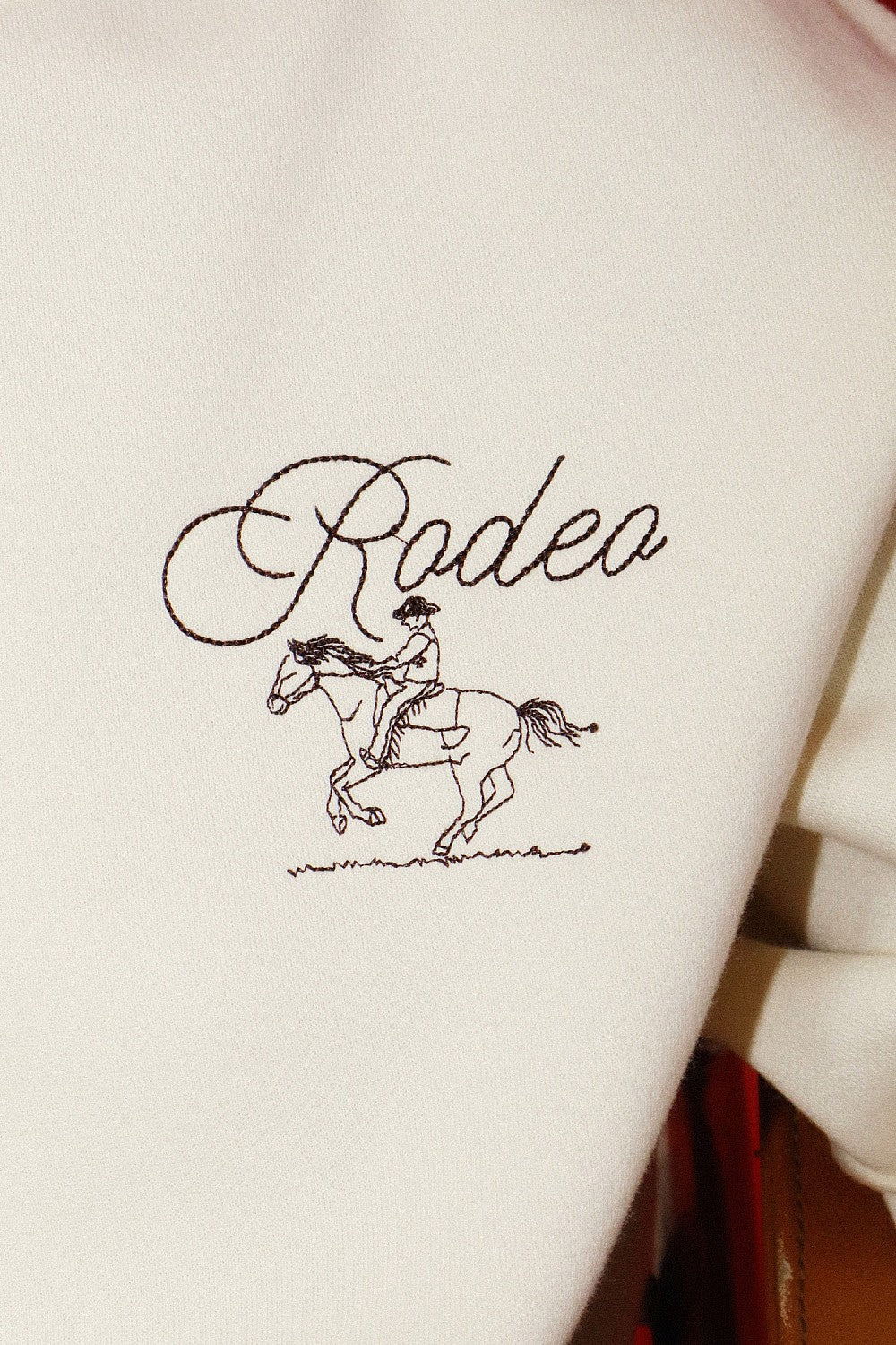 RODEO EMBROIDERED SWEATSHIRT