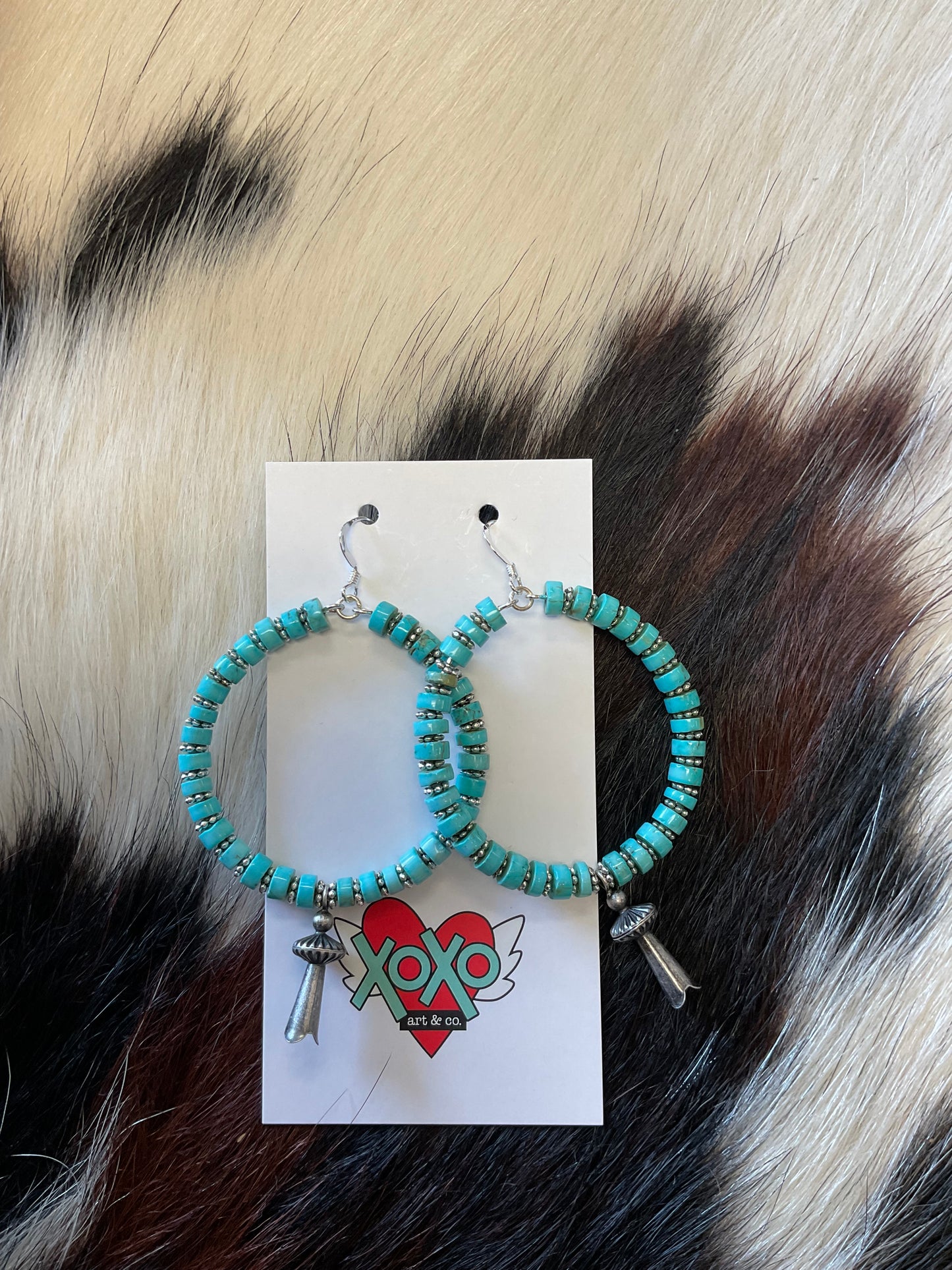 XOXO Beaded Earrings