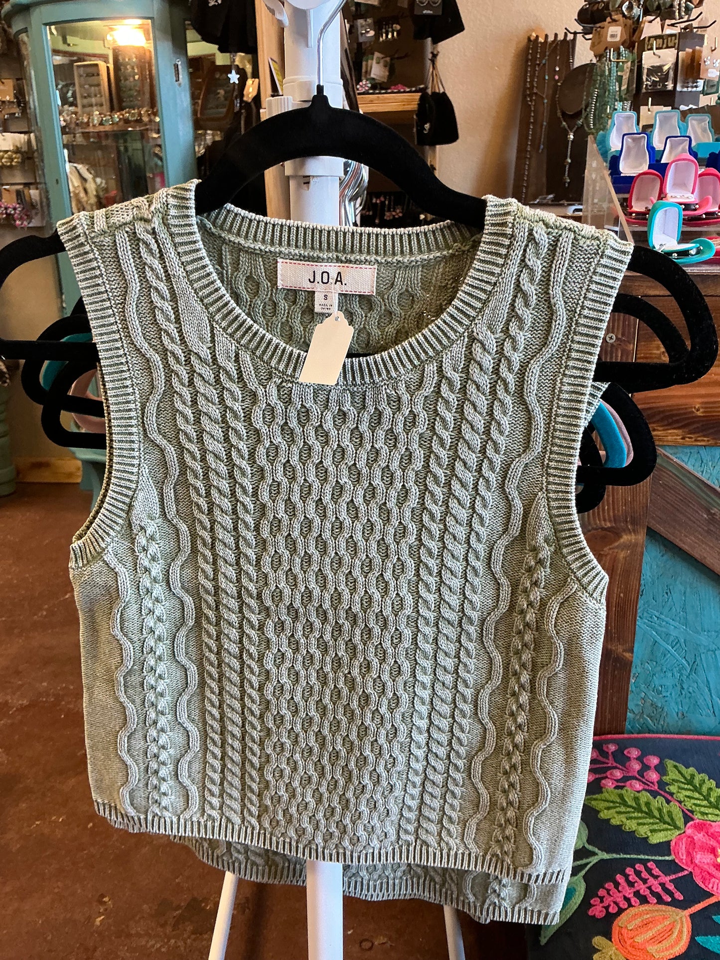 Ribbed Detail Top￼