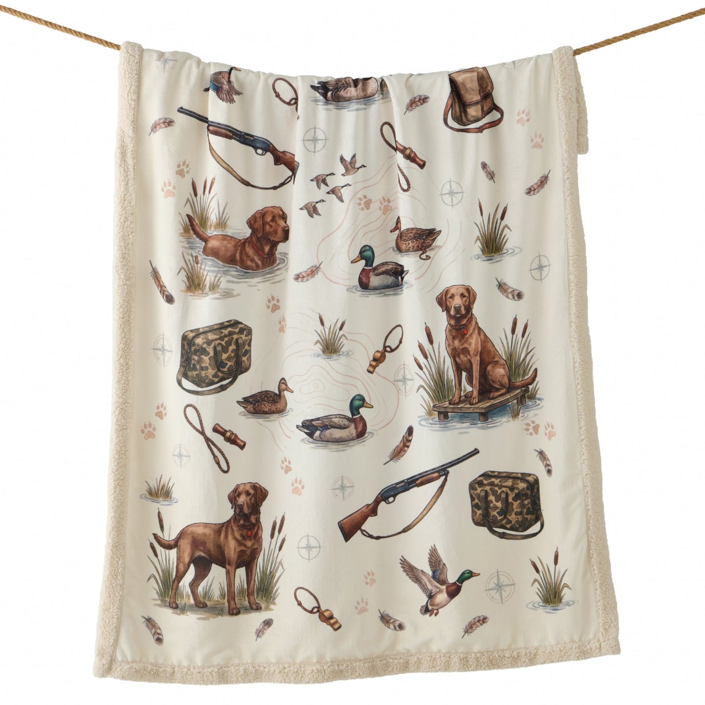 Duck Camp Campfire Sherpa
Throw