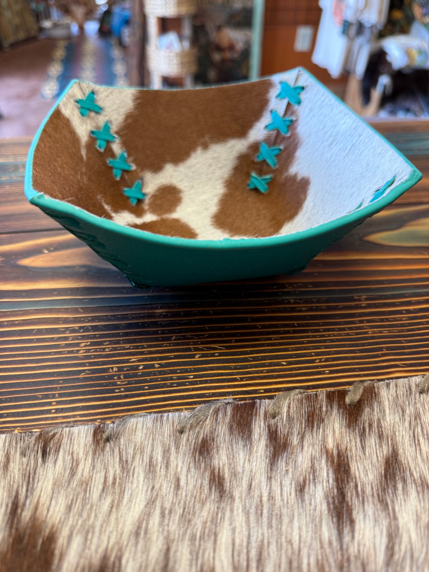 Cowhide Bowl