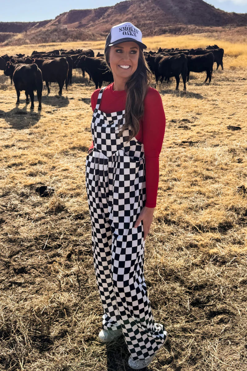 ROUND THE TRACK JUMPSUIT