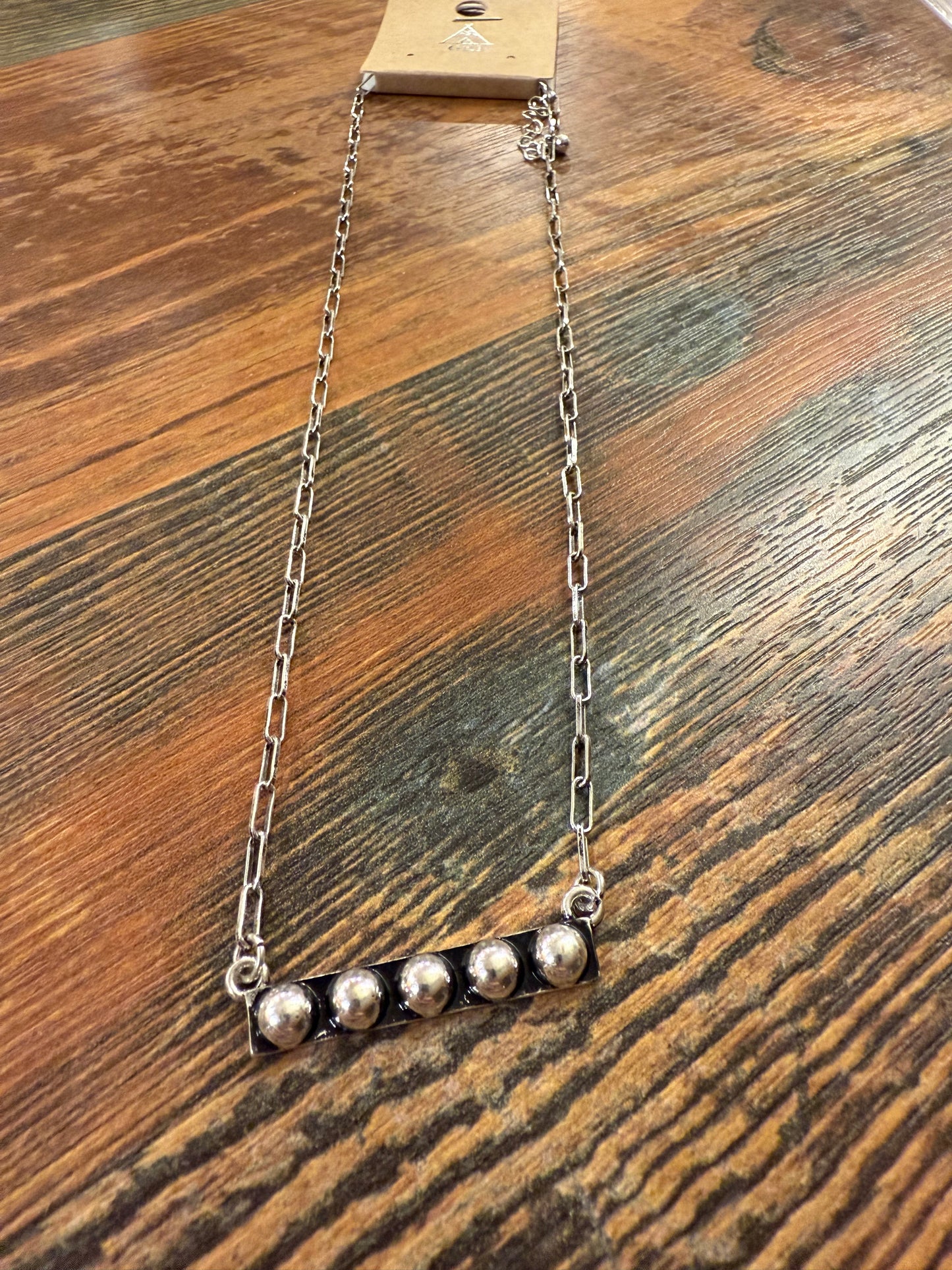 Slim Jim Bubble Necklace