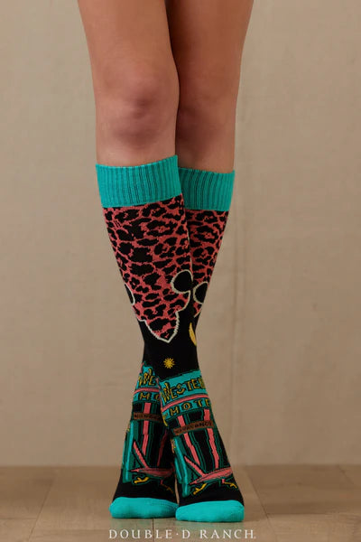 Western Motel Socks