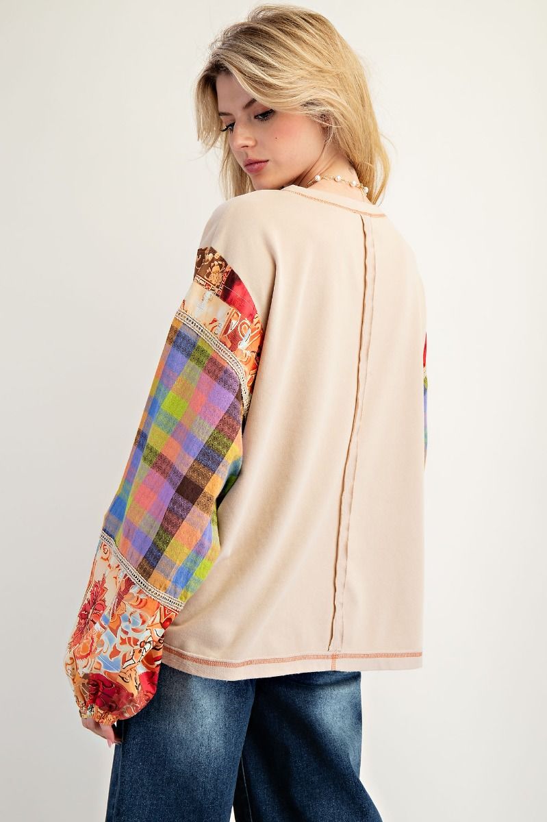 Patchwork Horseshoe Top