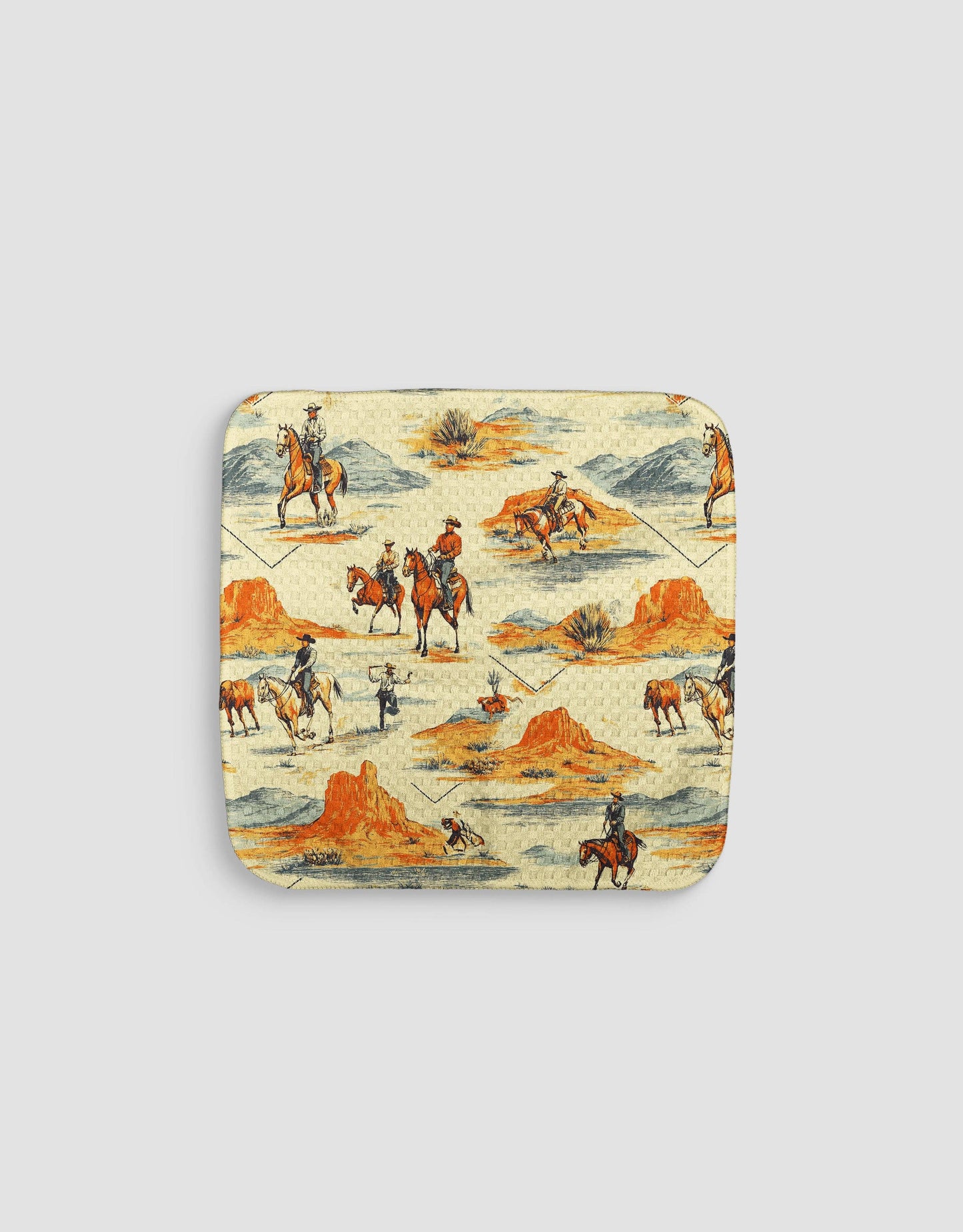 Red Rock Cowboys Dishcloth