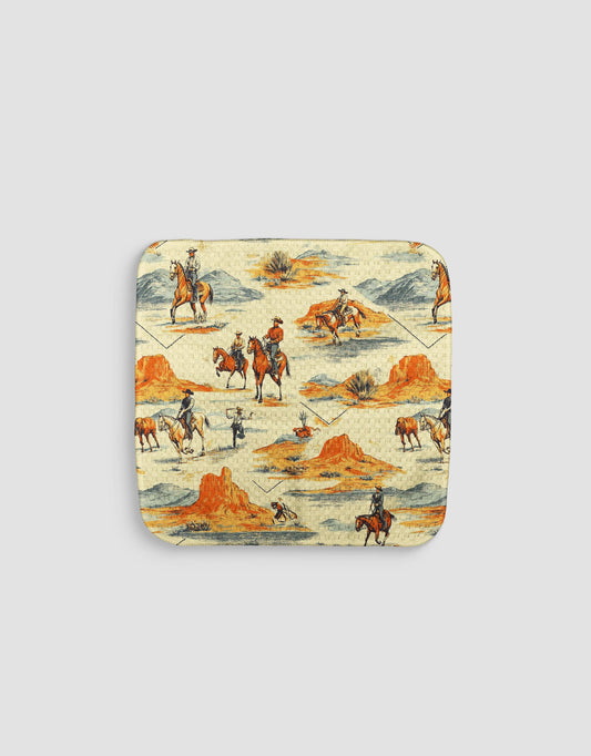 Red Rock Cowboys Dishcloth