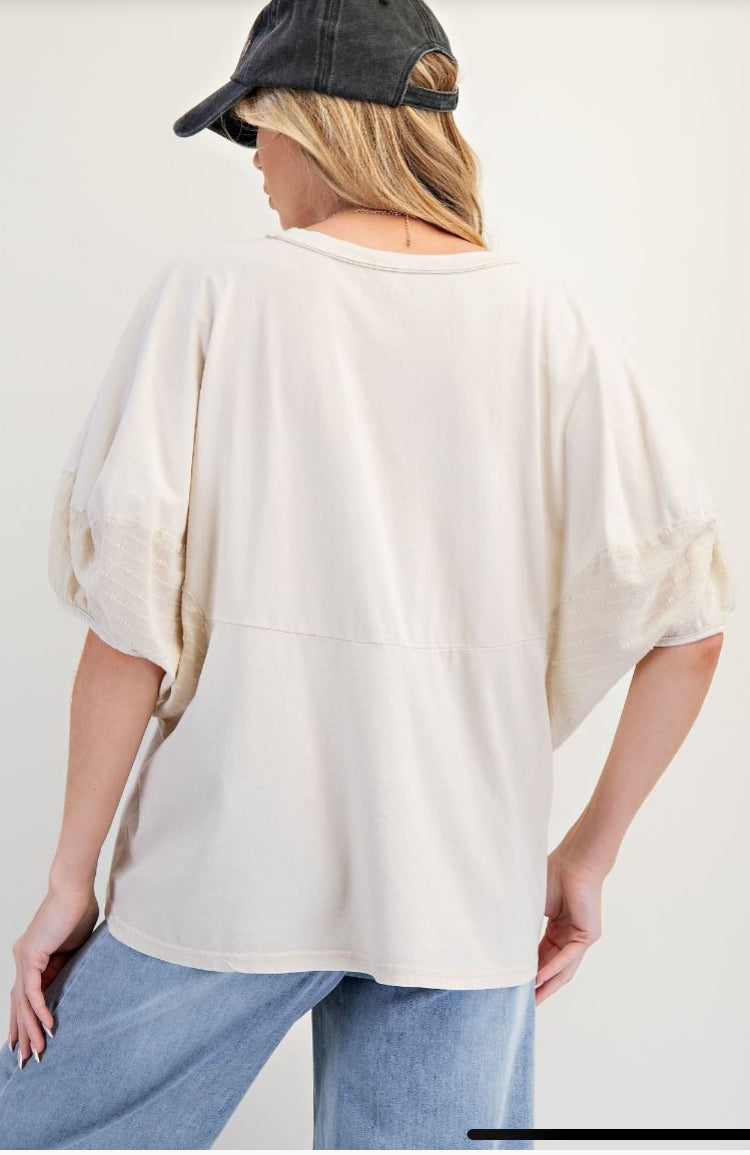 Dolman Lace Tee