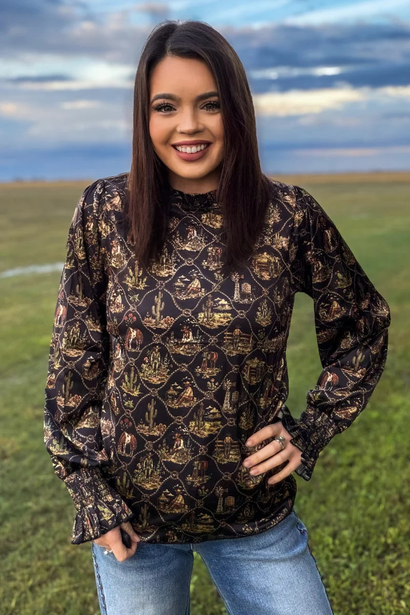 COWBOY FRONTIER TOP