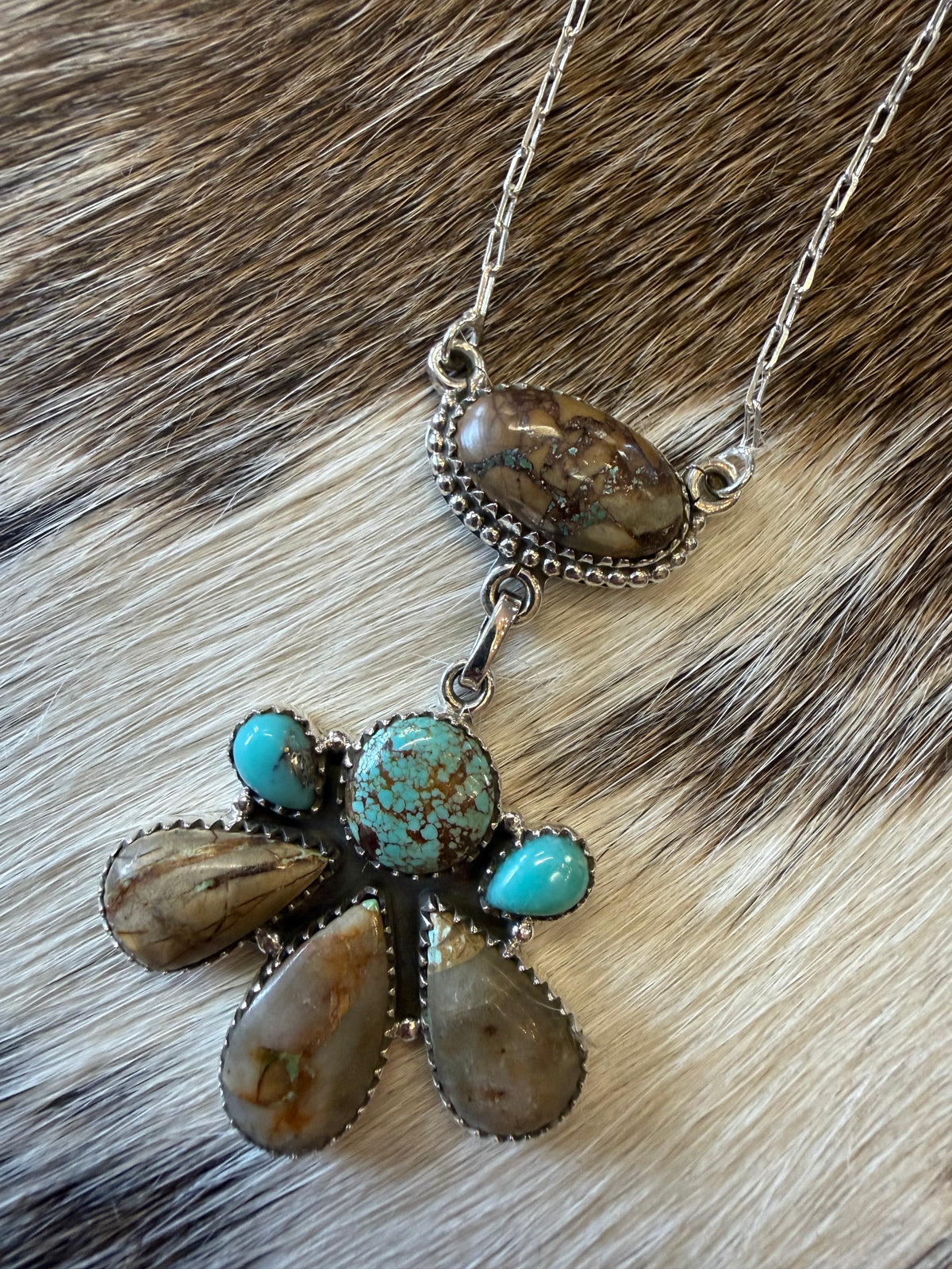 Royston Rhapsody Sterling Silver Statement Necklace