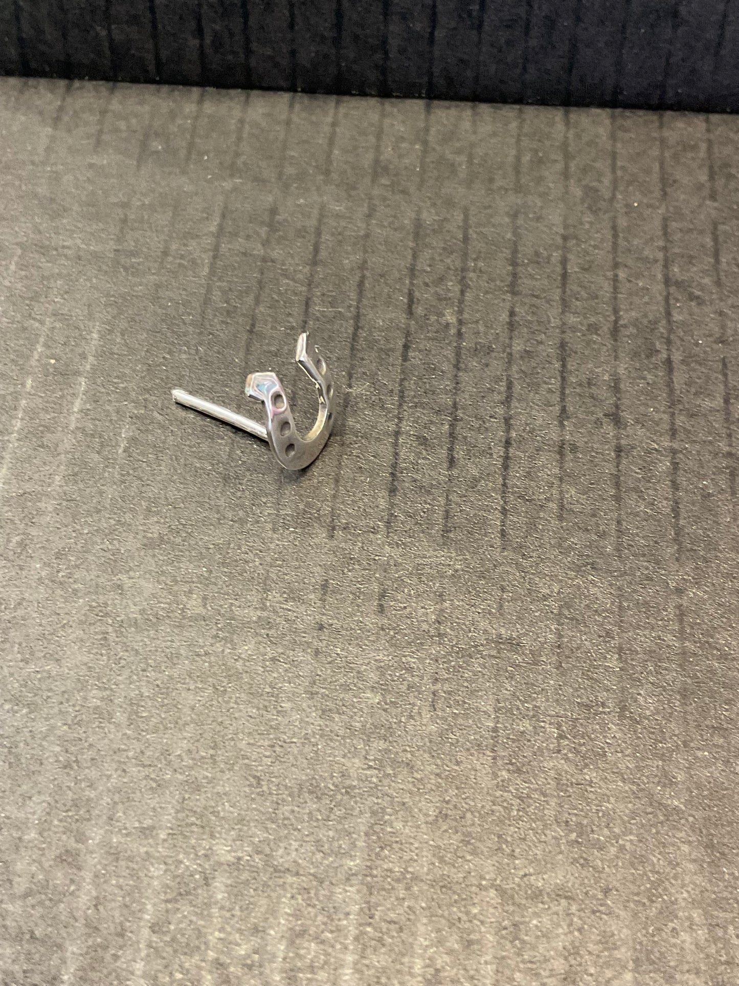 Sterling Horseshoe Studs