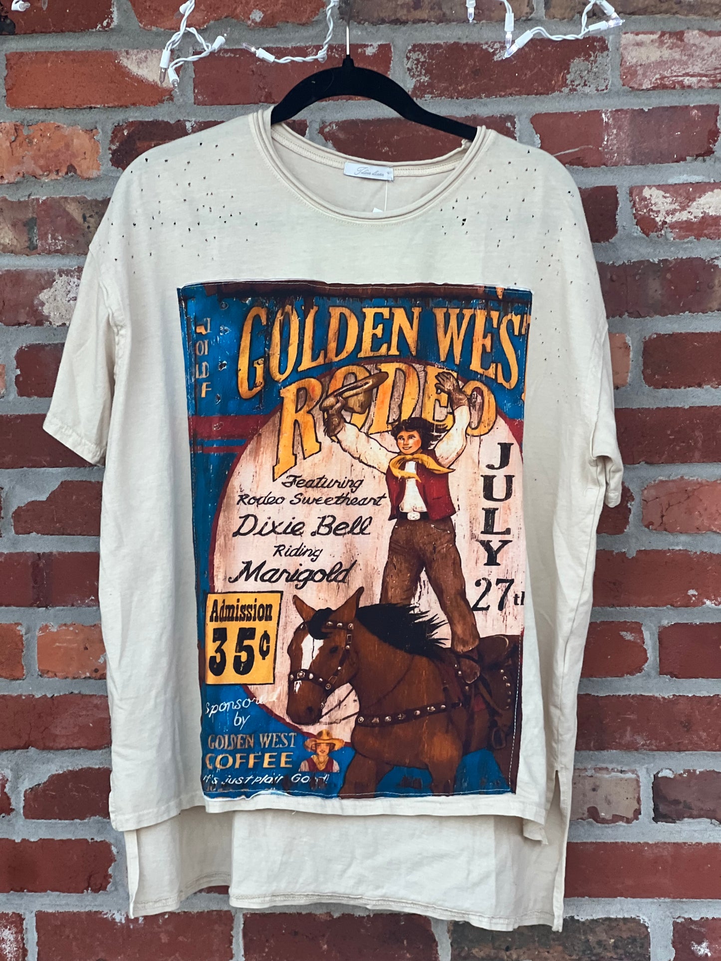 Golden West Patch Tee