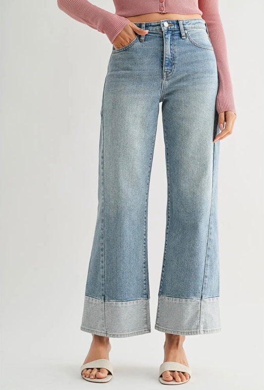 Two Toned Hem Seamed by JBD