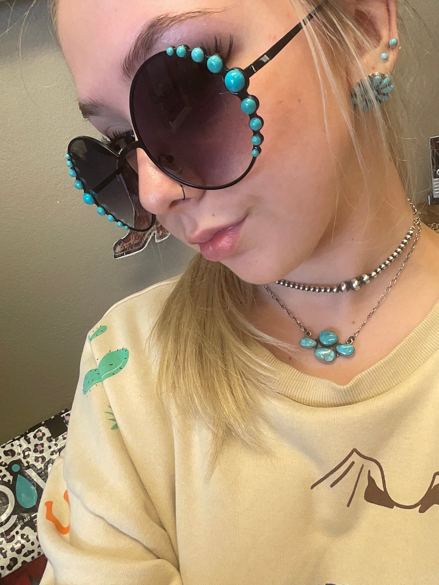 Turquoise Sunnies