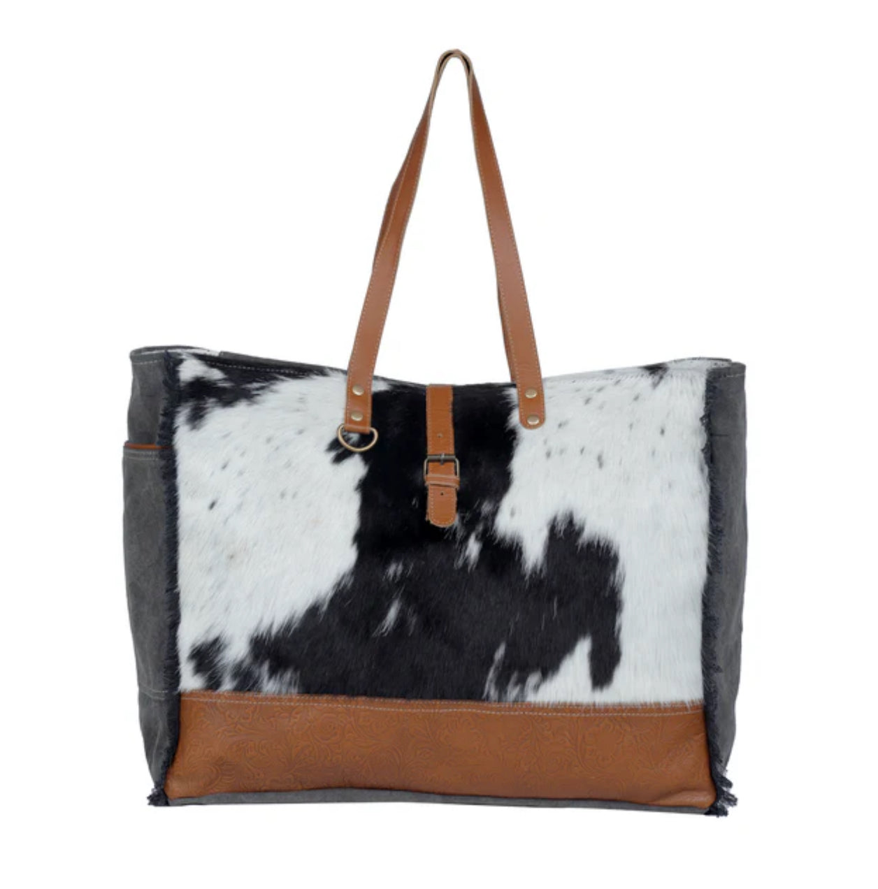 Marty Affair Canvas & Hairon Bag