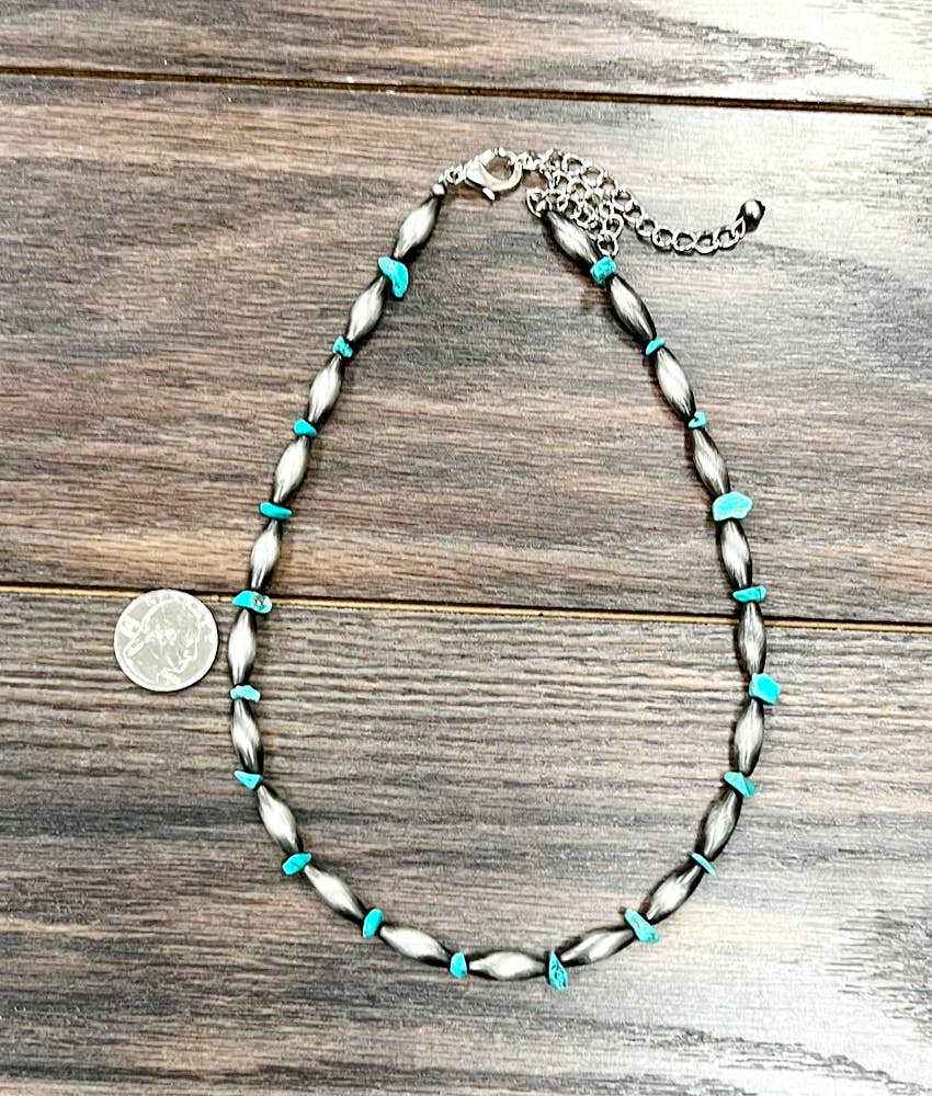 Brownsville 18" Western Bead Necklace