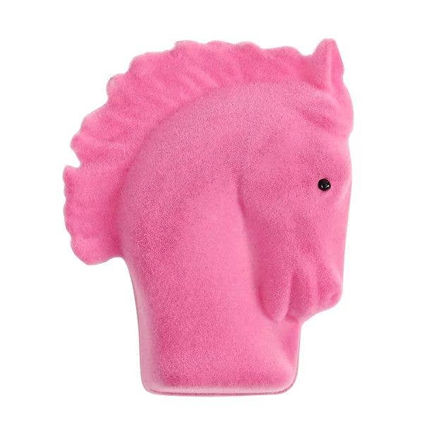 AWST Int'l Rhinestone Horseshoe Earrings  w/Horse Head Gift Box