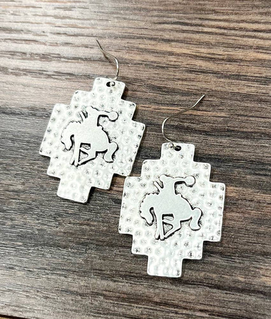720419, Bronc Earrings