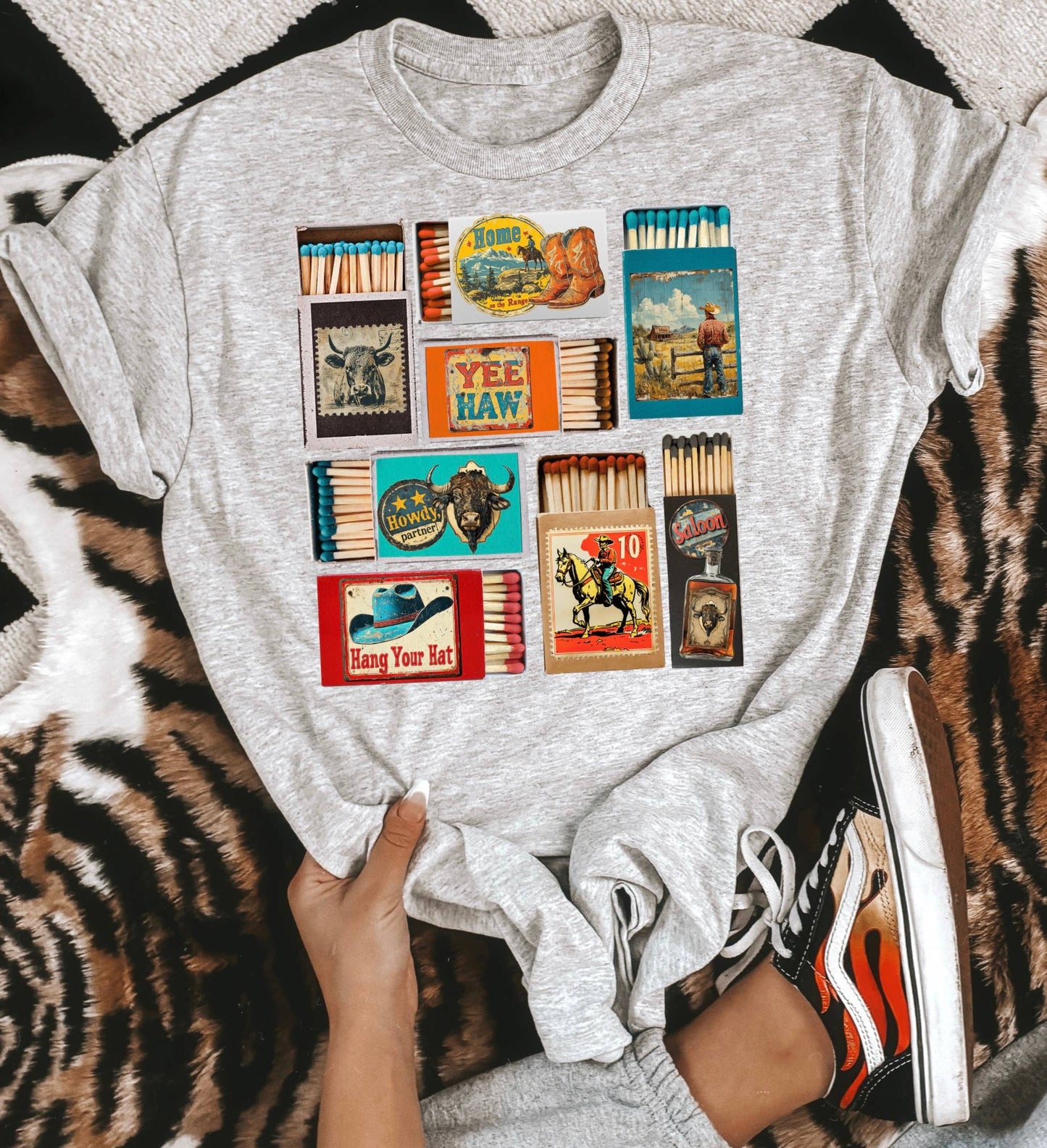 Vintage Western Matchbox Tee