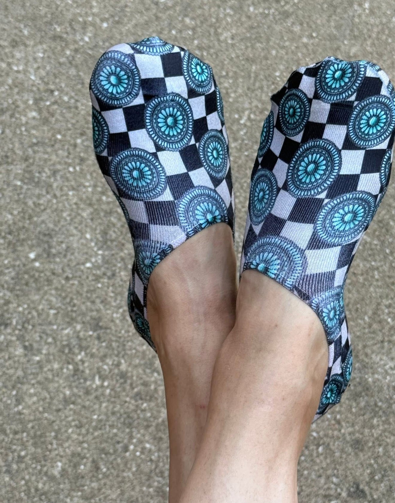 Western No Show Socks