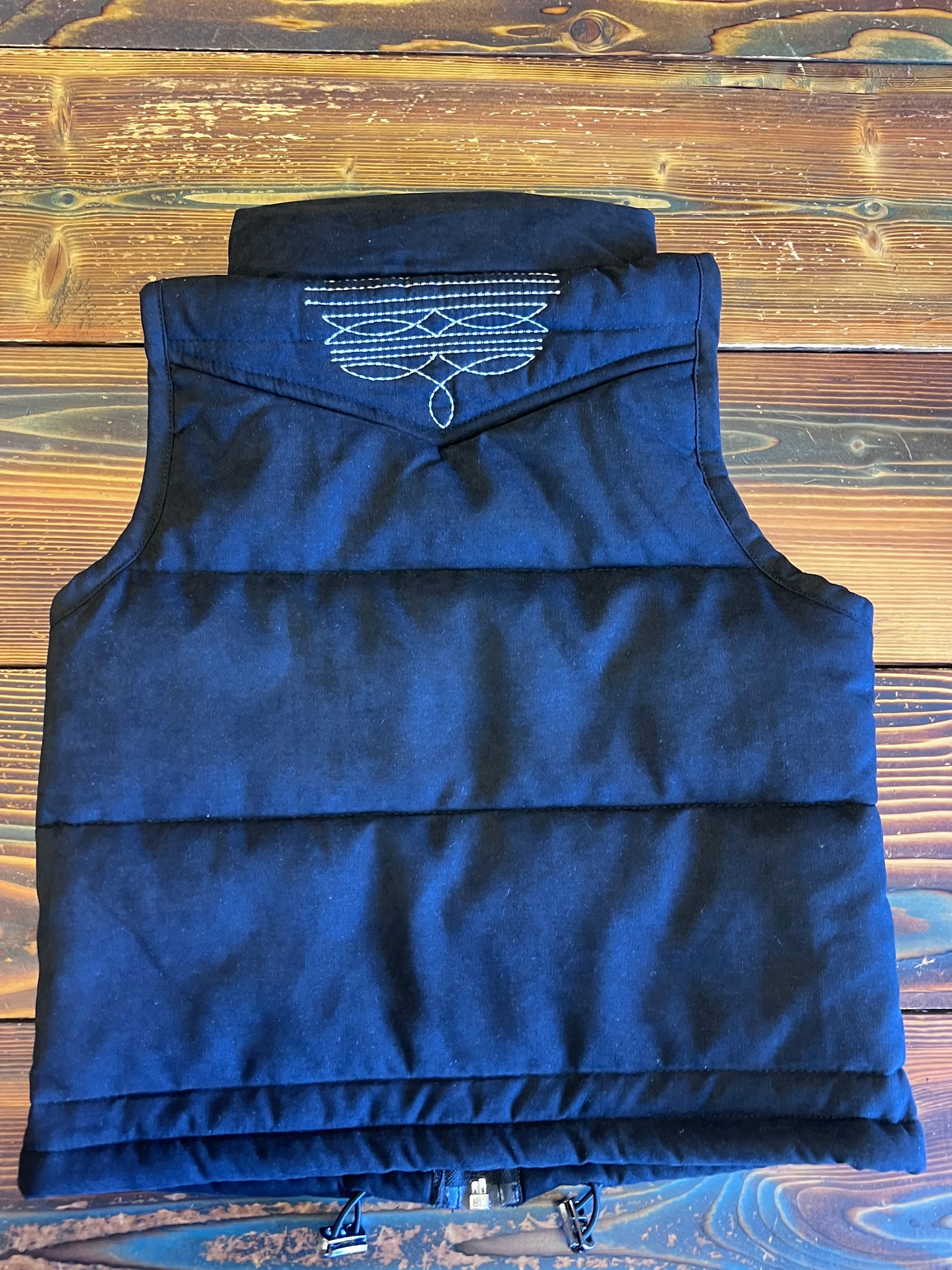 Girls Boot Stitch Puffer Vest