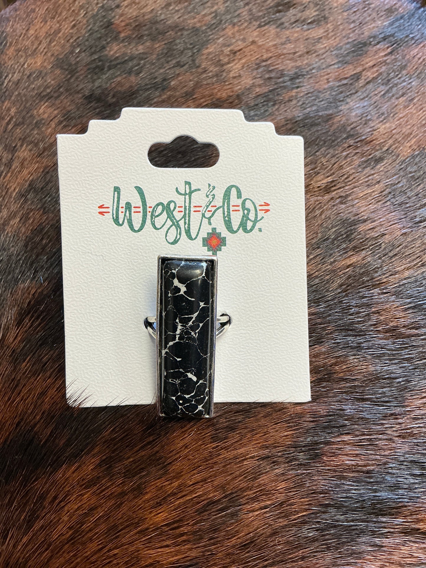 Silver & Black Rings