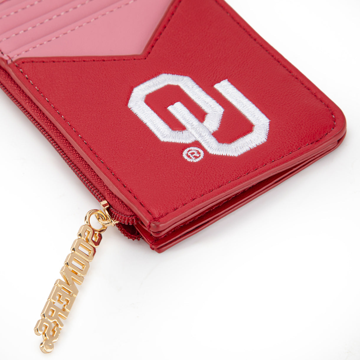 University of Oklahoma Sooners Zip Card Case