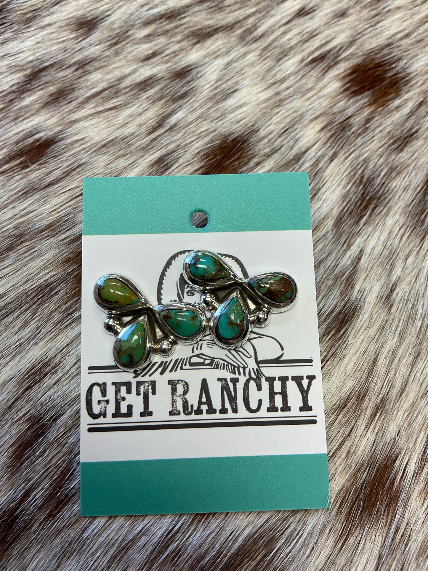 Triple Teardrop Earrings