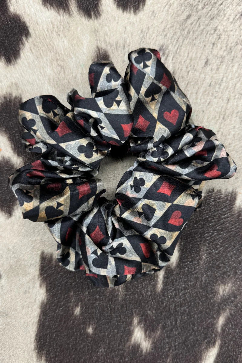 WILD CARD SCRUNCHIE